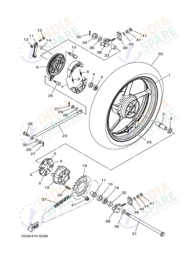 REAR WHEEL